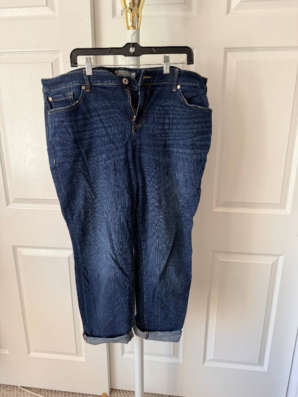 Torrid Boyfriend Dark Wash Jeans Size 20